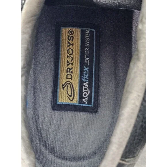 FootJoy Dryjoys Golf Shoes 53633 Black Pebbled Leather Men's Size 10.5 Wide EUC - Picture 7 of 13